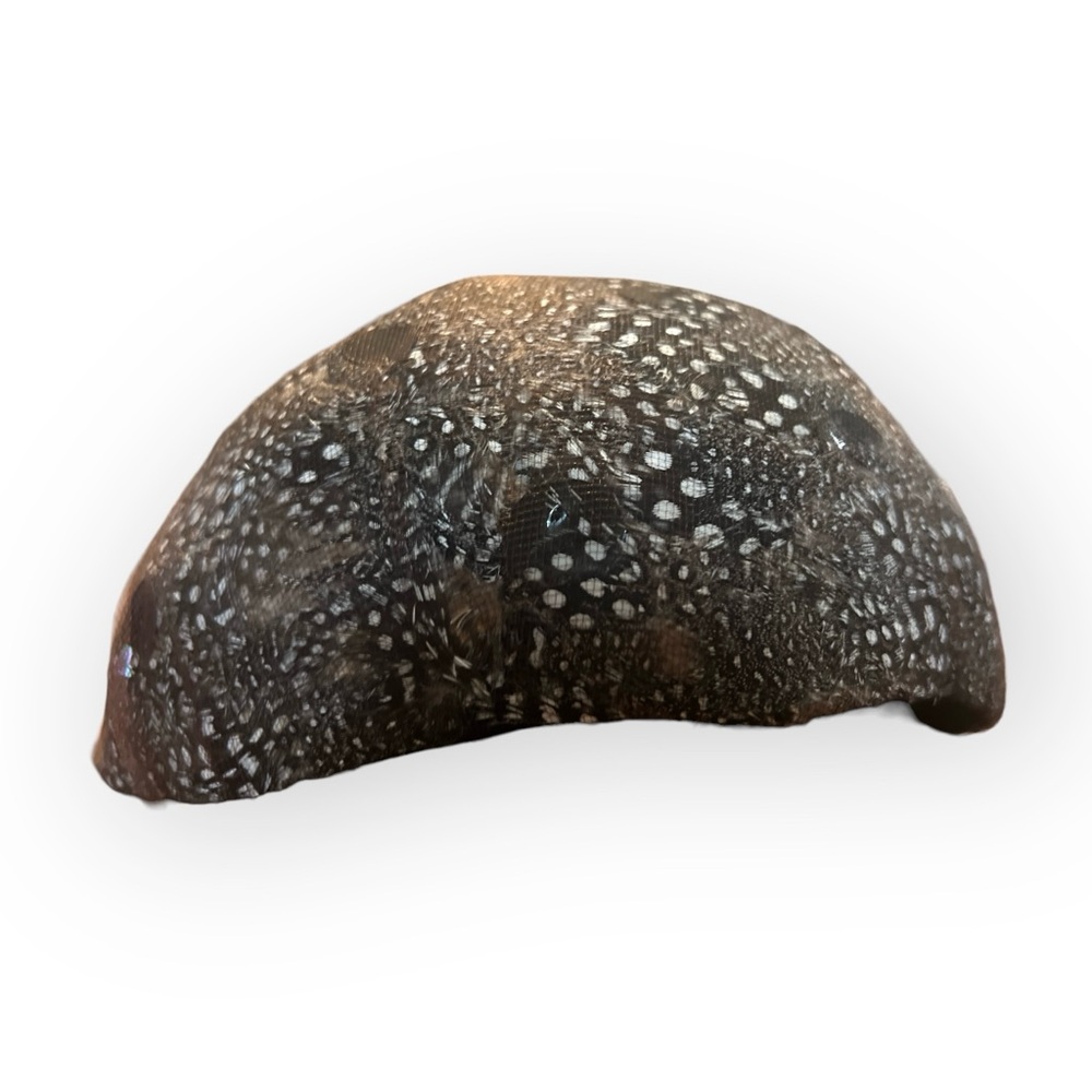 Lemington Vintage Cloque Hat- Feather, Netting & Sequin Disks, The Block Co. - Picture 5 of 9